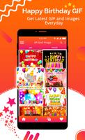 Happy Birthday GIF تصوير الشاشة 1