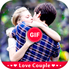 Romantic Couple GIF أيقونة