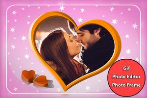 Romantic Love Gif Photo Editor 2020 скриншот 1