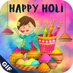 Descargar APK de Holi GIF : Holi Stickers For Whatsapp