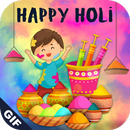 Holi GIF : Holi Stickers For Whatsapp aplikacja