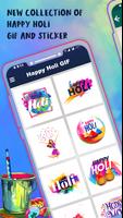 Holi GIF : Holi Stickers For Whatsapp poster
