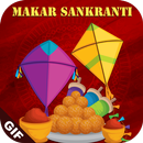 Uttarayan GIF : Makar Sankranti GIF 2021 & Sticker APK