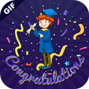 Congratulations GIF : Congratulations Stickers aplikacja