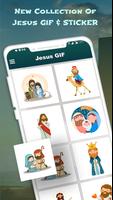 Jesus GIF : Jesus Christ Stickers for Whatsapp Affiche