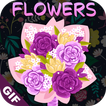 Flowers GIF : Flower Stickers