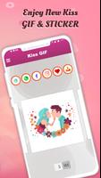 Kiss GIF : Kiss Stickers For Whatsapp capture d'écran 3