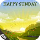 Happy Sunday GIF : Sunday Stickers Pack APK