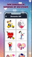 Romantic GIF : Romantic Love Stickers for Whatsapp plakat