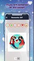 Romantic GIF : Romantic Love Stickers for Whatsapp capture d'écran 3
