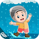 Rain GIF : Rain Weather Stickers For Whatsapp APK