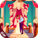 Wedding GIF : Happy Marriage Gif & Stickers Pack APK