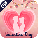 Valentine Day GIF : Valentine Week Stickers Pack APK