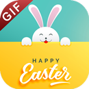 Happy Easter GIF : Easter Stickers For Whatsapp aplikacja