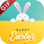 Happy Easter GIF : Easter Stickers For Whatsapp icône