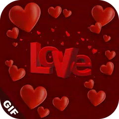 3D Love GIF : Love WAStickers