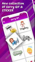 Sorry GIF : Sorry WAStickers پوسٹر