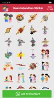 Rakhi GIF : Raksha Bandhan Stickers For Whatsapp capture d'écran 3