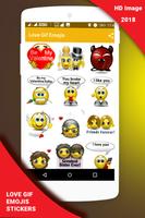 Love Gif Emoji Stickers স্ক্রিনশট 1