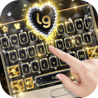 Luxury Gold Keyboard icône
