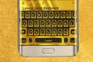 Luxury Gold Keyboard capture d'écran 3