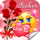 Romantic Emoji Gif  For WhatsApp & WAStickerapps icône