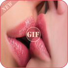Lip KIss Gif and Status-icoon