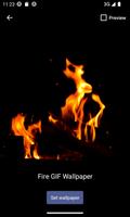 Fire GIF Wallpaper पोस्टर