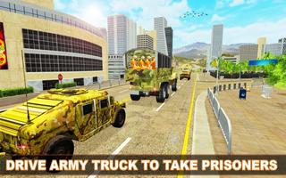 US Army Prisoners Transport: Criminals Transporter स्क्रीनशॉट 3