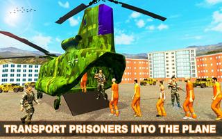 US Army Prisoners Transport: Criminals Transporter पोस्टर