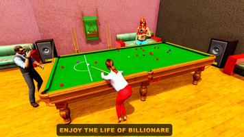 Virtuelle Milliardärsfrau: Rich Life Simulator Plakat