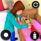 Jeux de Maman Famille Riche 3D icône