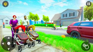 Jeux de Maman Famille Riche 3D Affiche