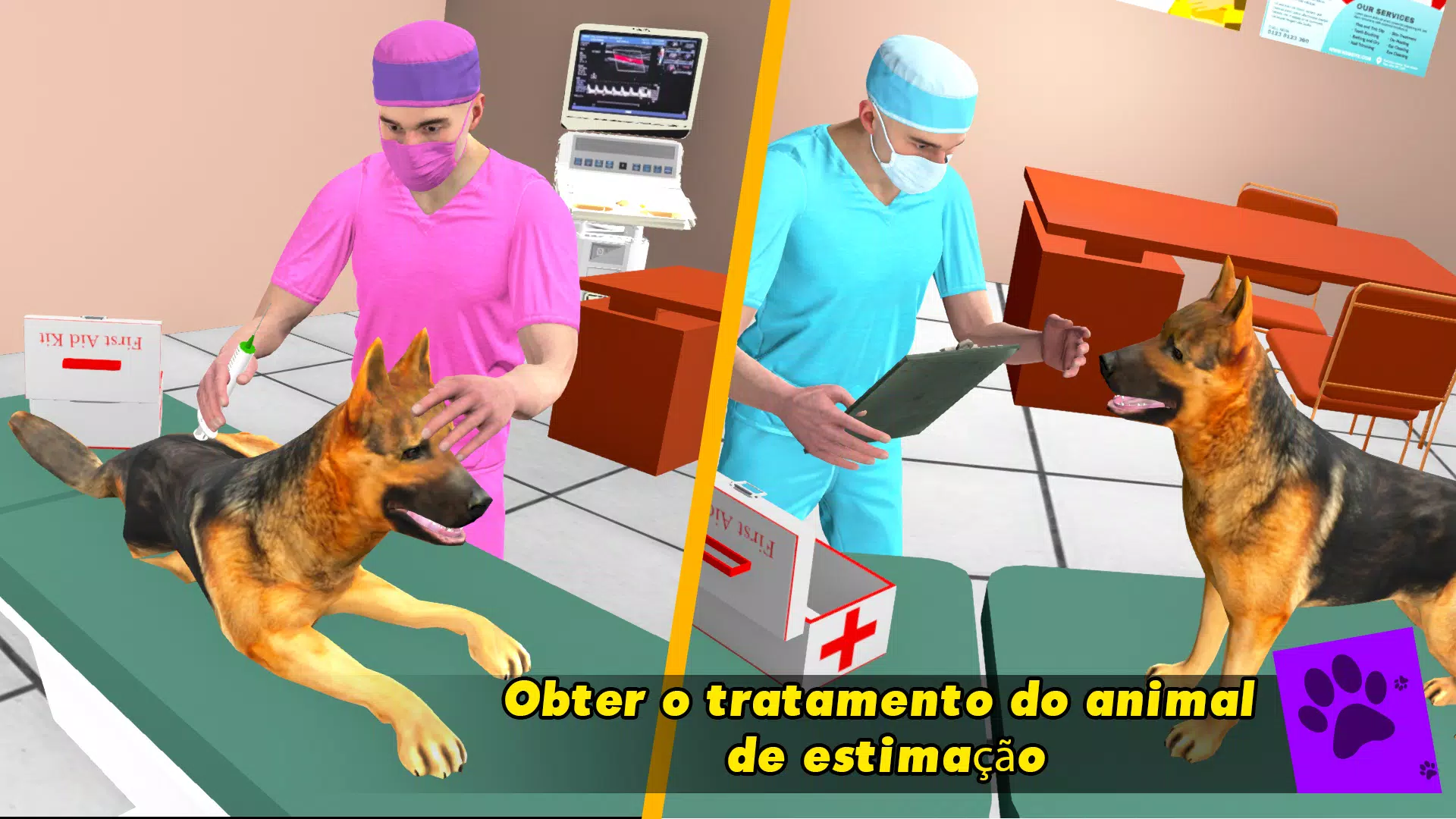 my pet care hotel - jogo de resgate e abrigo de animais, seja um