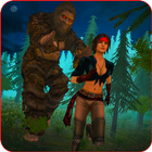Bigfoot Monster Hunting: Big Foot Monster Hunter Zeichen