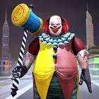 Scary Clown Horror Games 3D icône
