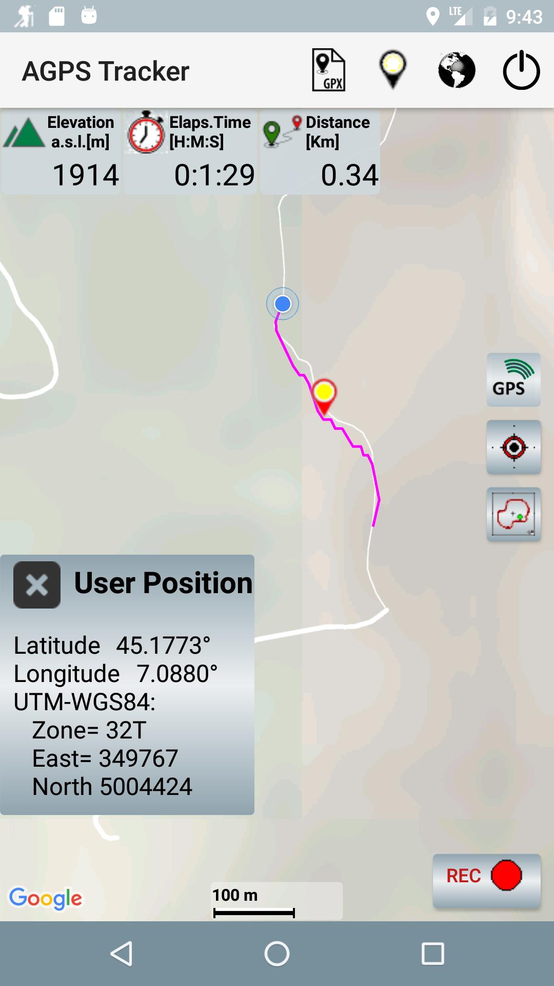 A-GPS Tracker cho Android - Tải về APK