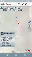 A-GPS Tracker الملصق