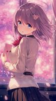 Girls Animes Wallpaper Affiche