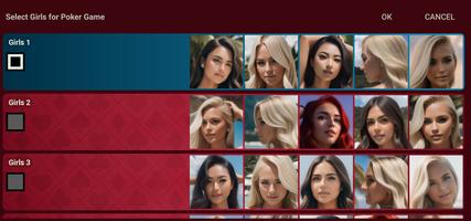 Adult Sexy Bikini Girls Poker スクリーンショット 1