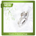 Couple of Wedding Rings-icoon