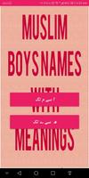 10000+Muslim Boys Names with meaning Urdu English Poster