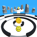 Through Rings: Rolling Ball 3D APK