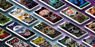 Skull Wallpaper poster