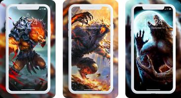 Werewolf Wallpaper स्क्रीनशॉट 2