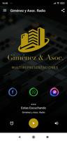 Gimenez y Asoc. Radio poster