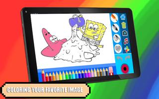 Sponge Coloring Cartoon screenshot 1