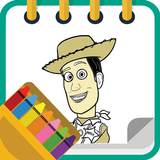 Woody Toy Coloring Game