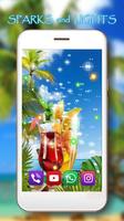 Beach Cocktails live wallpaper capture d'écran 3