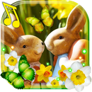 APK Easter Bunny Cute Live Wallpaper